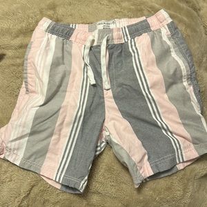 100% Cotton Men’s Striped Shorts